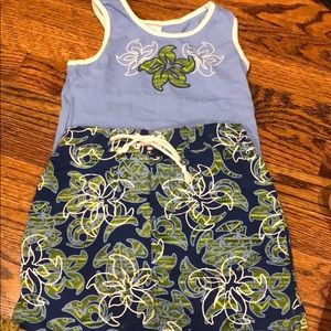 Mulberry Bush girls tank with matching skirt